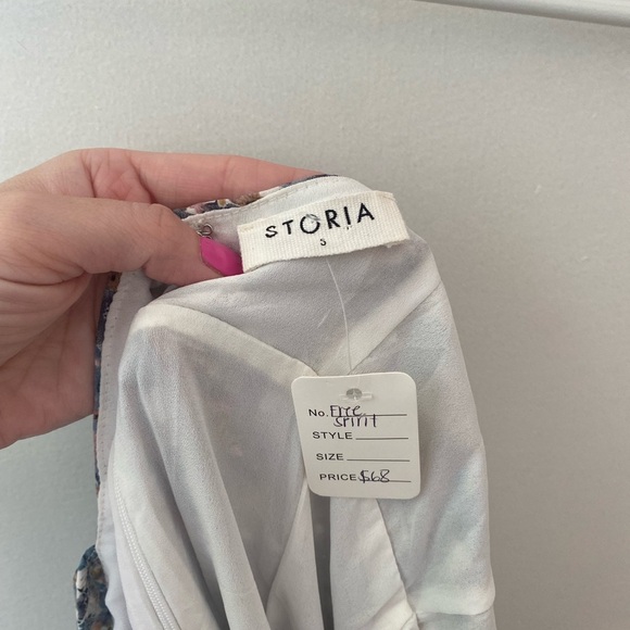 Storia Floral Dress with Bishop Sleeves - Picture 5 of 5